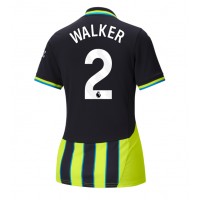 Dres Manchester City Kyle Walker #2 Preč pre Ženy 2024-25 Krátky Rukáv